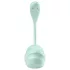 Satisfyer Smooth Petal - vibrirajuće jaje s aplikacijom - zelena
