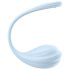 Satisfyer Glatka Latica - pametno vibrirajuće jaje (plavo)