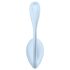 Satisfyer Glatka Latica - pametno vibrirajuće jaje (plavo)
