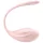 Satisfyer - vibracijsko jaje s daljinskim upravljačem - rebrasto - roza