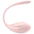 Satisfyer - vibracijsko jaje s daljinskim upravljačem - rebrasto - roza