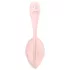 Satisfyer - vibracijsko jaje s daljinskim upravljačem - rebrasto - roza