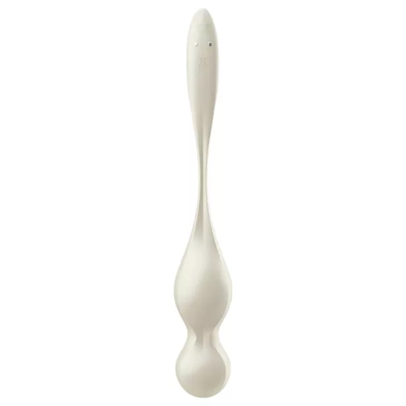 Satisfyer Love Birds 1 - pametne vaginalne kuglice s vibracijom - bijela