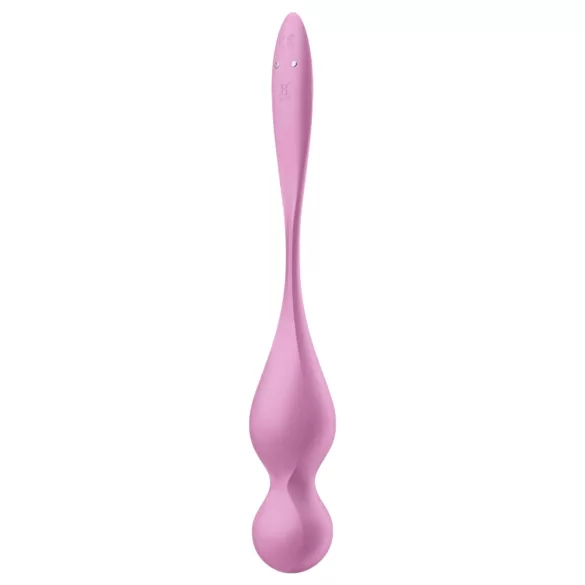 Satisfyer Love Birds 1 - pametne vibrirajuće ben wa kuglice - roza