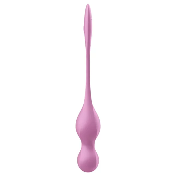 Satisfyer Love Birds 1 - pametne vibrirajuće ben wa kuglice - roza