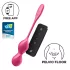 Satisfyer Love Birds 2 - vibrirajuće Kegel kuglice s aplikacijom - ružičasta