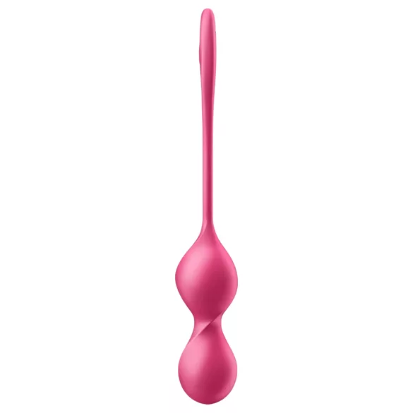 Satisfyer Love Birds 2 - vibrirajuće Kegel kuglice s aplikacijom - ružičasta