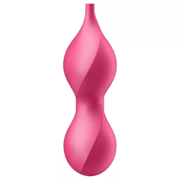 Satisfyer Love Birds 2 - vibrirajuće Kegel kuglice s aplikacijom - ružičasta