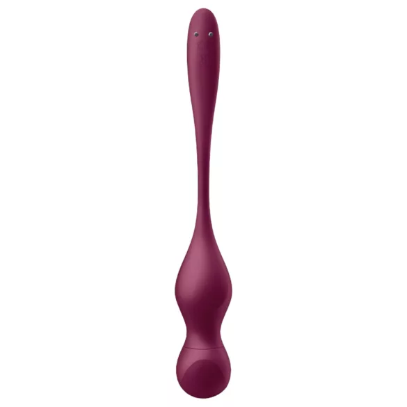 Satisfyer Love Birds Vary - pametne varijabilne gejša kuglice - crvene