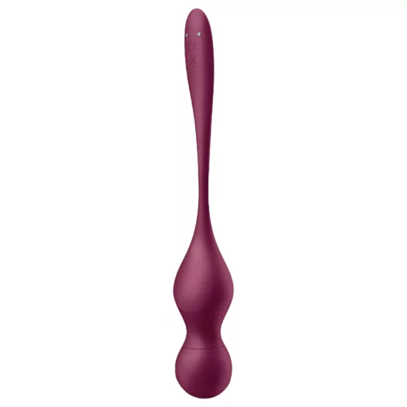 Satisfyer Love Birds Vary - pametne varijabilne gejša kuglice - crvene