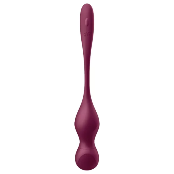 Satisfyer Love Birds Vary - pametne varijabilne gejša kuglice - crvene