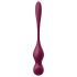 Satisfyer Love Birds Vary - pametne, prilagodljive gejša kuglice (crvene)