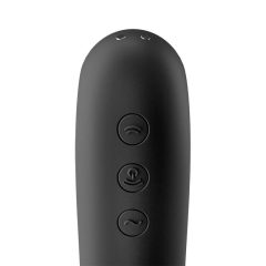   Satisfyer Dual Kiss - bežični vaginalni i klitoralni vibrator (crni)