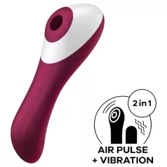   Satisfyer Dual Crush - vibrator za vaginu i klitoris - punjivi - crveni