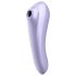 Satisfyer Dual Pleasure - pametni zračni 2u1 vibrator (ljubičasti)