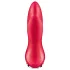 Satisfyer Rotator Plug 1 - analni vibrator s perlama - silikon crveni