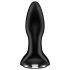 Satisfyer Rotator Plug 2 - biserna analna vibracija (crna)
