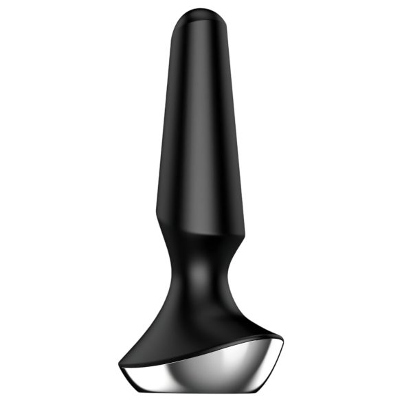 Satisfyer Plug-ilicious 2 - pametni analni vibrator (crni)