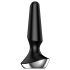 Satisfyer Plug-ilicious 2 - pametni analni vibrator (crni)