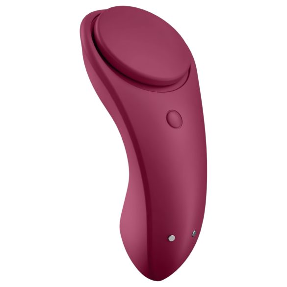 Satisfyer Sexy Secret - pametni vodootporni gaćice vibrator (crveni)