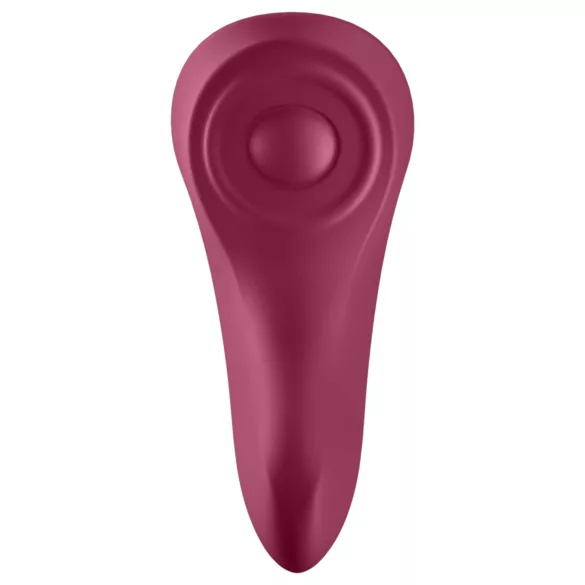 Satisfyer Sexy Secret - vibrator za gaćice s upravljanjem putem aplikacije (crveni)