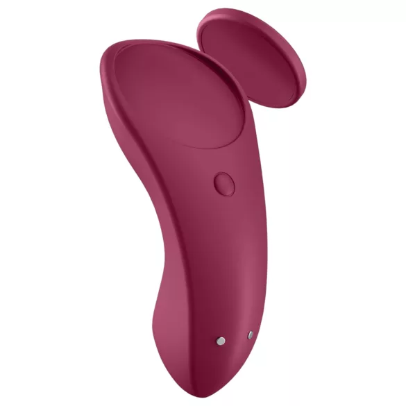 Satisfyer Sexy Secret - vibrator za gaćice s upravljanjem putem aplikacije (crveni)