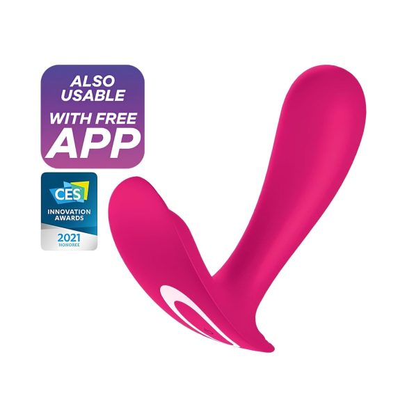 Satisfyer Top Secret - pametan 2-motorni vibrator (pink)