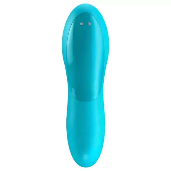 Satisfyer Teaser - vodootporni punjivi vibrator za prst - tirkizna
