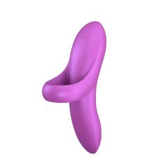   Satisfyer Bold Lover - punjivi, vodootporni vibrator za prste (ružičasti)