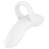 Satisfyer Bold Lover - punjivi, vodootporni prstni vibrator (bijeli)