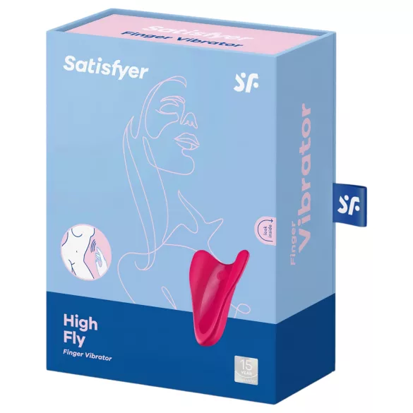 Satisfyer High Fly - vibrátor za klitoris - vodootporan, punjivi - roza