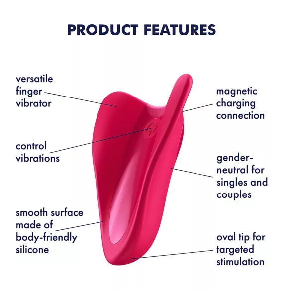Satisfyer High Fly - vibrátor za klitoris - vodootporan, punjivi - roza