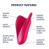 Satisfyer High Fly - bežični, vodootporni vibrator za klitoris (ružičasti)