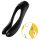 Satisfyer Candy Cane - crni, vodootporni vibrator s dvostrukom glavom, na baterije
