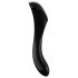 Satisfyer Candy Cane - crni, vodootporni vibrator s dvostrukom glavom, na baterije
