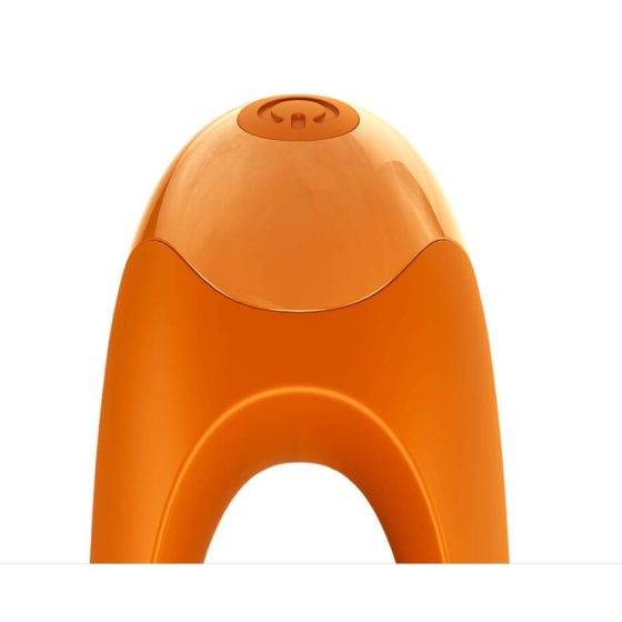 Satisfyer Candy Cane - punjivi, vodootporni dvokraki vibrator (narančasti)