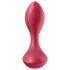 Satisfyer Backdoor Lover - akumulatorski, vodootporni analni vibrator (crveni)