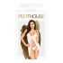 Penthouse After Sunset - prozirni babydoll i tanga (bijela)