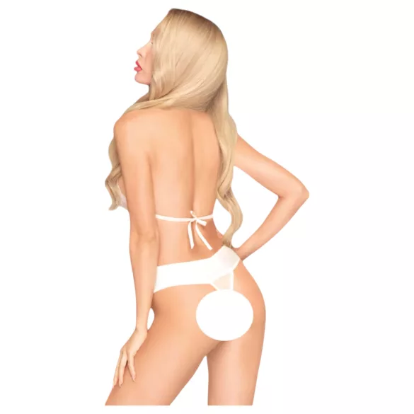Penthouse - body s ovratnikom - bijela boja - L/XL