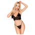 Penthouse Double Spice - čipkasti grudnjak set (crni)