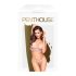Penthouse Double Spice - čipkasti grudnjak set (nude)