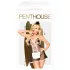 Penthouse - kostim sobarice za igru 3-dijelni - crno-bijeli - L/XL