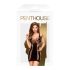Penthouse Juicy Poison - traka mini haljina (crna)