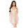 Penthouse Naughty Doll - čipkasta haljina i tanga (bijelo) - M/L