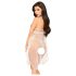 Penthouse Naughty Doll - čipkasta haljina i tanga (bijelo) - M/L