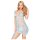 Penthouse Naughty Doll - čipkasta haljina i tanga (plava) - M/L