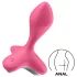 Satisfyer Game Changer - analni vibrator na punjenje - silikon - rozi