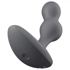 Satisfyer - analni vibrator s daljinskim upravljanjem - siva
