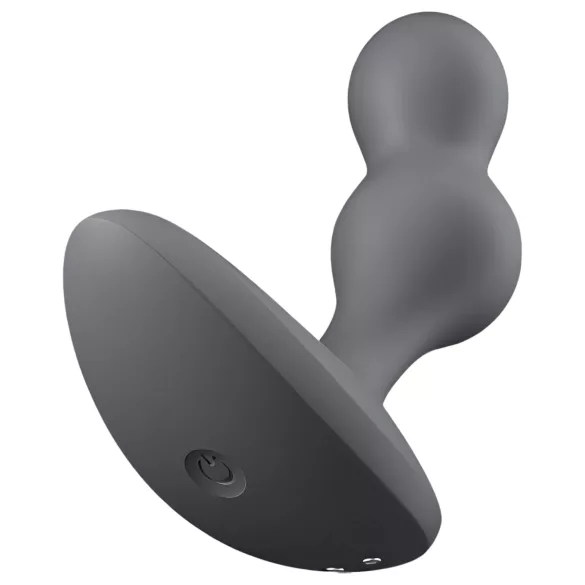 Satisfyer - analni vibrator s daljinskim upravljanjem - siva