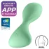 Satisfyer Trendsetter - analni vibrator s upravljanjem putem aplikacije (zeleni)